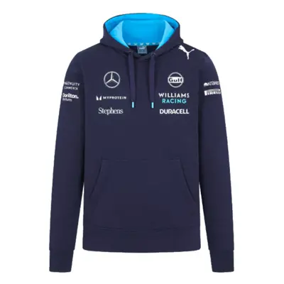 (M) Williams Racing Mens Team Hoodie (Navy)