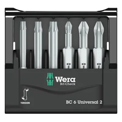 Wera Mini-Check SB Set Torsion Extra-Tough mm Direct Drive PH / PZ / TX 6pc