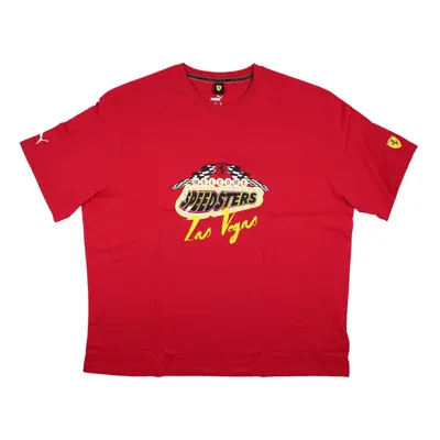 (XXL) Ferrari Race Garage Crew Las Vegas Tee (Red)