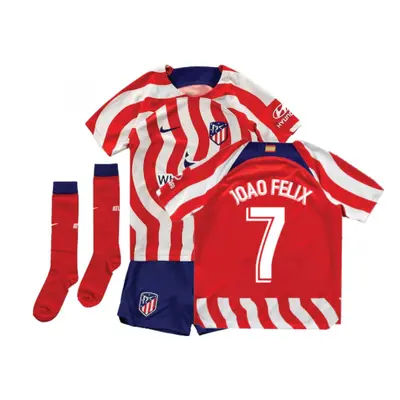 (MB) Atletico Madrid Little Boys Home Shirt (JOAO FELIX 7)