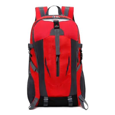 (Red) Water-proof Backpack Large Capacity USB Charging Corful Outdoors Travel Laptop Bag for 15.