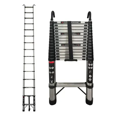 (4.4M) Telescopic Extendable Ladder 2.6M 3.2M 3.8M 4.4M 5M 6.2M Telescopicing Ladder with Roof H