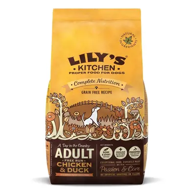 Lily's Kitchen Adult Chicken and Duck Complete Dry Food for Dogs, kg