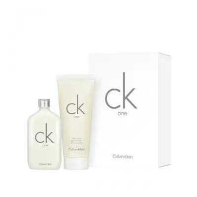 Ck One Pcs Set: 1.6 Eau De Toilette + 3.3 Body Wash