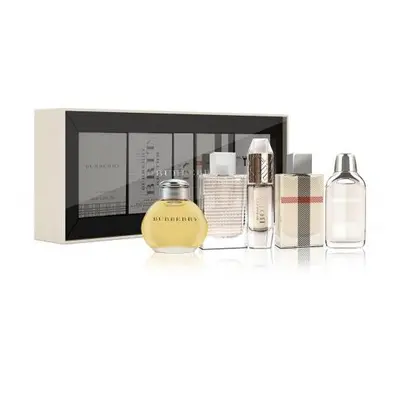 Burberry Pcs Mini Set For Women: Classic 4.5 Ml Edp + Body 4.5 Ml Edp + The Beat 4.5 Ml Edp + Lo