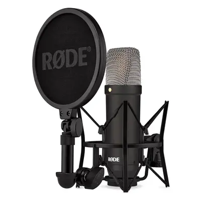 Rode NT1 Signature Series Large-Diaphragm Condenser Microphone (Black)