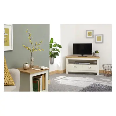 Lancaster Corner TV Unit Cream