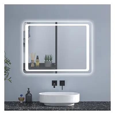 (800*600mm) Bathroom LED Mirror With Infrared Sensor, Anti-fog