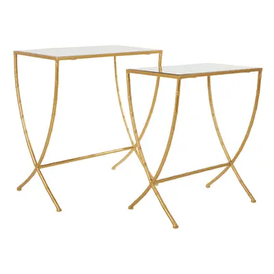 Premier Housewares Avantis Set of Bamboo Design Side Tables