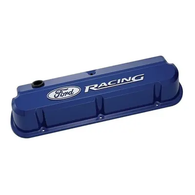 Ford FRD302-136 Slant Edge Valve Cover Set with Ford Racing Logo