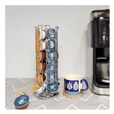 Dolce Gusto Coffee Pod Holder 24Cups Rotatable Display Capsule Storage Rack