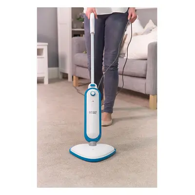 Russell Hobbs RHSM1001-G Steam and Clean Steam Mop White & Aqua