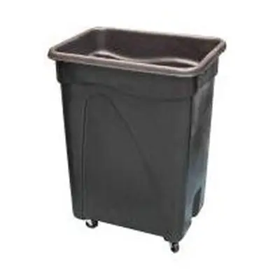 Bottle Skip with 2" Castors, Black, x x 810mm Sgl (Sgl)