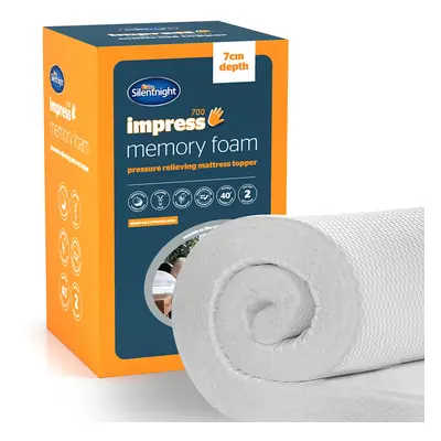 (King) Silentnight Impress Mattress Topper Memory Foam