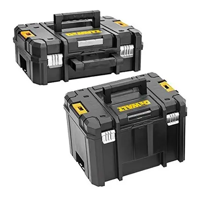 Dewalt DWST1-70703 TStak II Carry Case + DWST1-71195 TSTAK VI Deep Tool Box