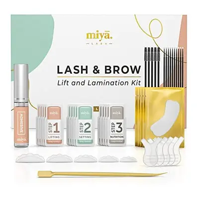 MIYA LASH in Lash Lift & Brow Lamination Kit | Instant Fuller Eyebrows, Eyelashes | Salon Result