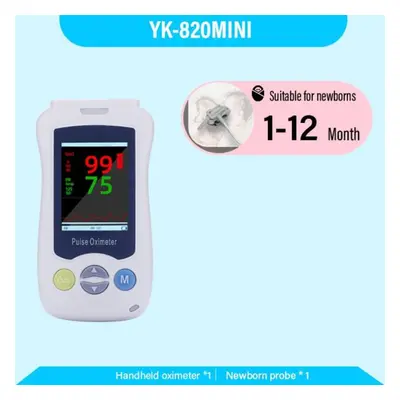 (With Neonatal Probe) Flash Sale-yongrow Medical Mini Handheld Pulse Oximeter For Baby Neonatal 