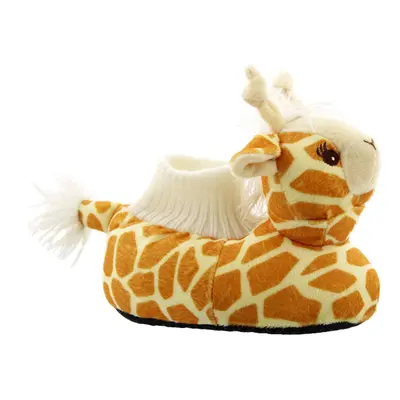 Yankee Toy Box Plush Giraffe Animal Toddler Boys Girls Sock Top Slippe