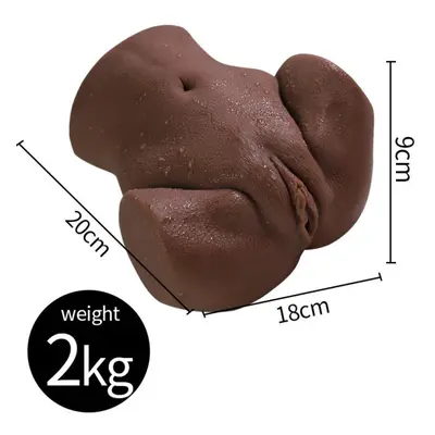 (style 1) Black Skin Big Ass Realistic Anal Vagina Love Doll Lifelike Sex Doll For Men