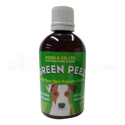 (100ml) Green Peez Pet Urine Marks Lawn Grass Patch Burns