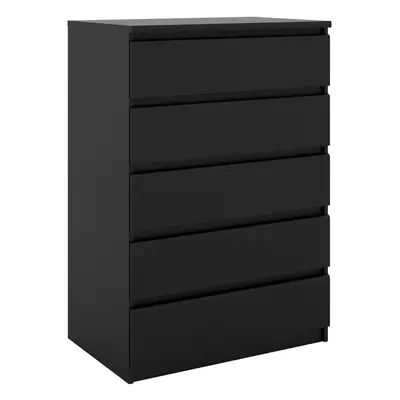 Chest of Drawers in Black Matt