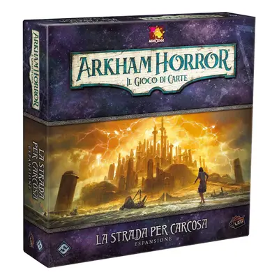 Asmodee- Arkham Horror LCG-The Road to Carcosa Card Game, Multicoloured