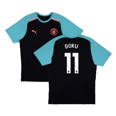 (L) Man City Casuals Tee (Navy) (Doku 11)