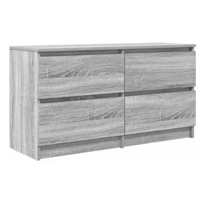 (grey sonoma) vidaXL TV Cabinet Black 100x35x54 cm Engineered Wood tv stand tv sideboard