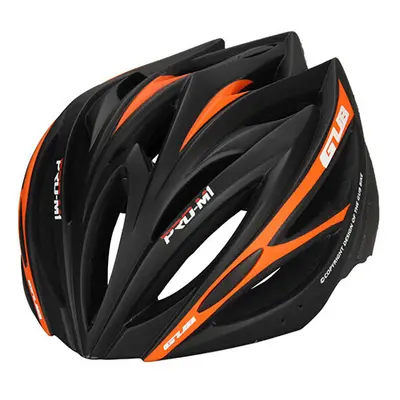 (Orange) Dual Purpose Helmet Sweat Absorbing Safe Light Weight Fashionable Design Helmet