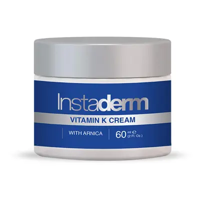 Instaderm Vitamin K Cream- Bruise Healing Formula with Arnica. Dark Sp