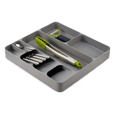 JOSEPH JOSEPH DrawerStore Cutlery, Utensil & Gadget Organiser - Grey, Grey