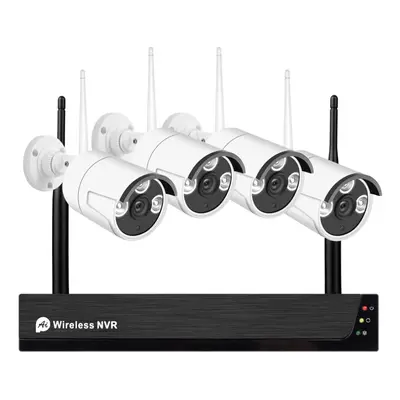 1080p 4ch Hd Wireless Security Camera System