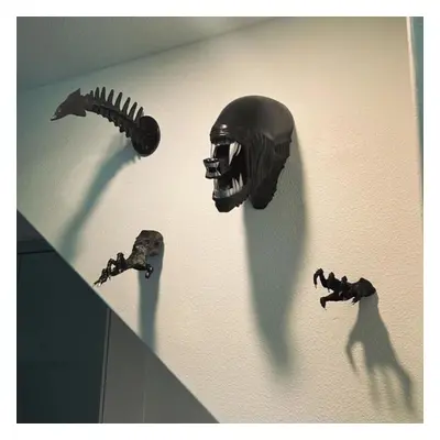 (as the picture, One Size) Giant Xenomorph Head - Xenomoprh Wall Art - Alien Xenomoprh - Xenomor