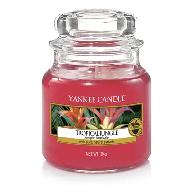 Yankee Candle Tropical Jungle Jar, Pink, 5.8 x 5.8 x 8.6 cm