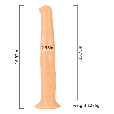 (yellow, XXXL) Huge Penis Animal Horse Dildo Modi Dick With Strong Suction Cup Big Sex Toys For 