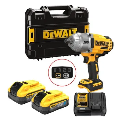 Dewalt 18v DCF900H2T XR High Torque Impact Wrench 1/2" - 2x 5ah Powerstack