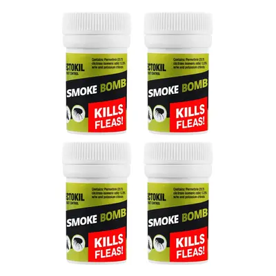 InsectoKil Flea Killer Bombs (Pack of 4)