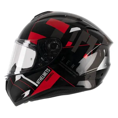 (M) MT Targo Veneris A4 Full Face Helmet Gloss Red