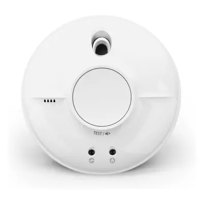 FireAngel Mains Smoke Alarm - SW1-R Mains Powered Optical Smoke Detector with Backup Battery - W