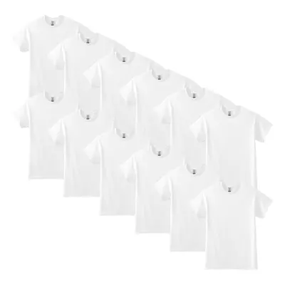 Gildan DryBlend T-Shirt Style G8000 Multipack White 12-Pack