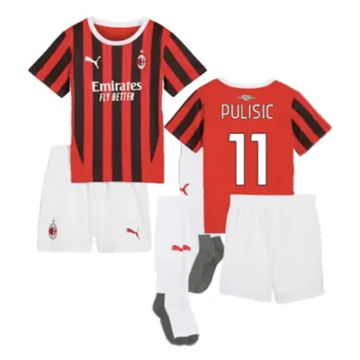 (5-6 Years) AC Milan Home Mini Kit (Pulisic 11)