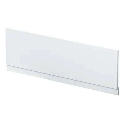 1800mm Straight Reversible Bath Front Panel & Plinth - Satin White