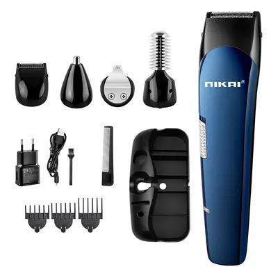 5 In Professional Electric Hair Clipper USB Rechargeable Hair Clipper Men Body Beard Trimmer Sha