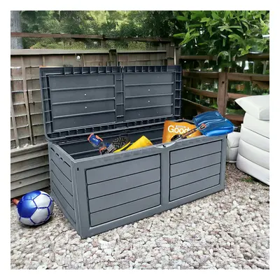 Neo Garden Litre Dark Grey Outdoor Plastic Storage Box