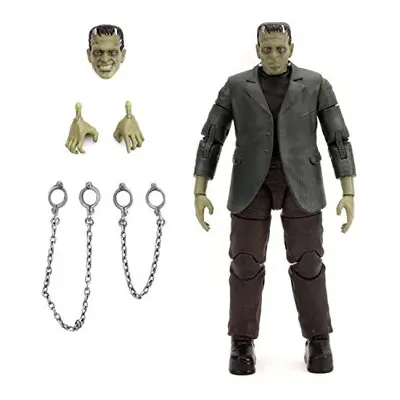 253251014 Toys Universal Monsters Frankenstein 6â Deluxe Collector Figure, Black, Standard Siz