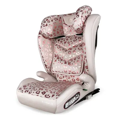 MBCS23 i-Size (100-150cm) High Back Booster Car Seat - Blush Leopard