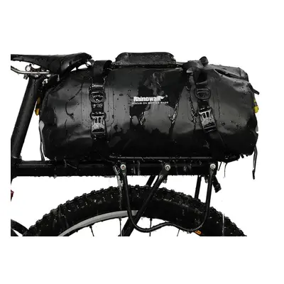 (Black) 20L Waterproof Duffel Bag Multifunctional Cycling Bicycle Rear Seat Trunk Bag Bike Rack 