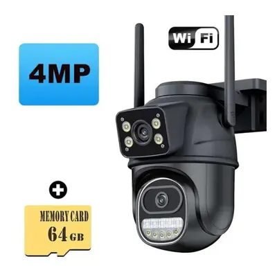 (4MP Add 64G) 12mp 6k Wifi Camera With 8x Zoom And Auto Tracking