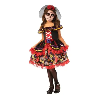 Rubies Childs Opus Collection Day of The Dead Girl Costume Large