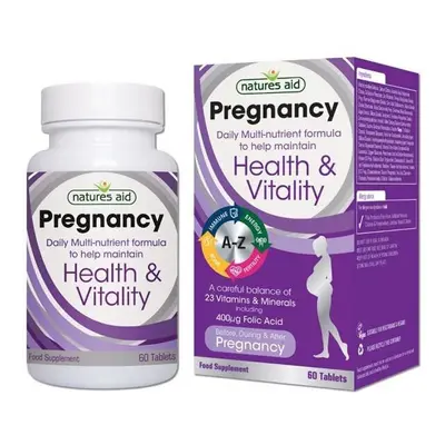 Natures Aid Pregnancy Health & Vitality 60's Tablets